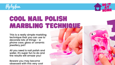 Cool Nail Polish Marbling Technique