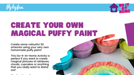 Create Your Own Magical Puffy Paint