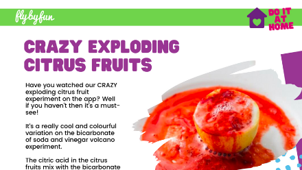 Crazy Exploding Citrus Fruits