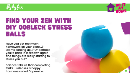 Find Your Zen DIY Ooblek Stress Ball